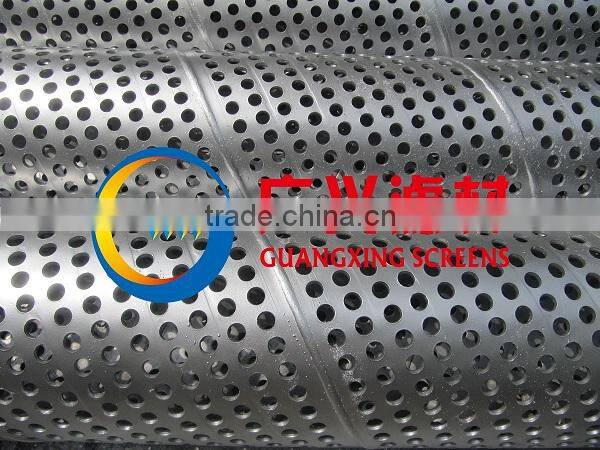 good quality stainless steel thread end perforated drainage pipe