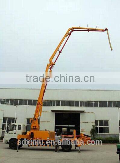 2015 hot sale 425m 28m boom type concrete pump trucks made in China