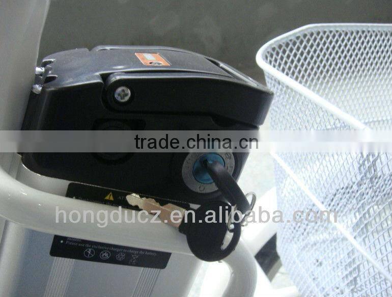 250W Llithium battery small electric tricycle for sale with front&rear basket