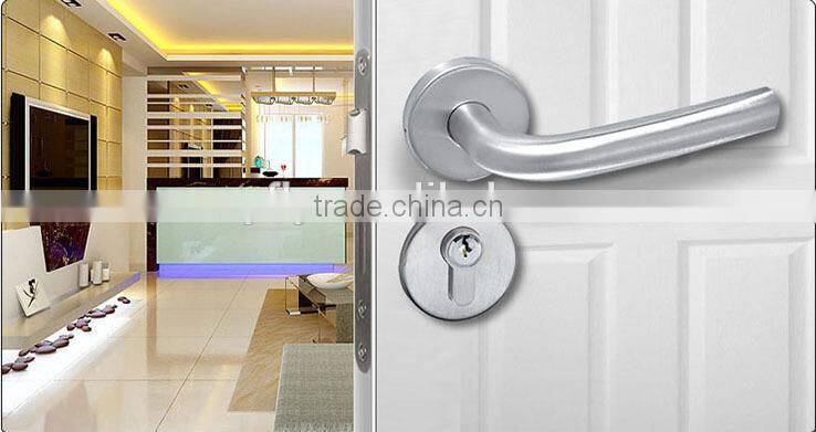 High-quality TRI-CIRCLE Stainless steel wholesale household anti-theft double sided door handle locks, stainless steel handles
