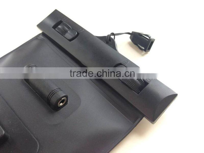 Bicycle Mount Smart Phone Case for Waterproof, PVC Dry Pounch for Rainny Weather Bicycling with IPX8 Standard