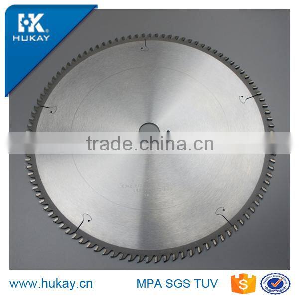 Aluminum profile cutting carbide saw blade clean cutting with no burrs
