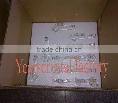 5 arms crystal table crystal candelabra wholesale