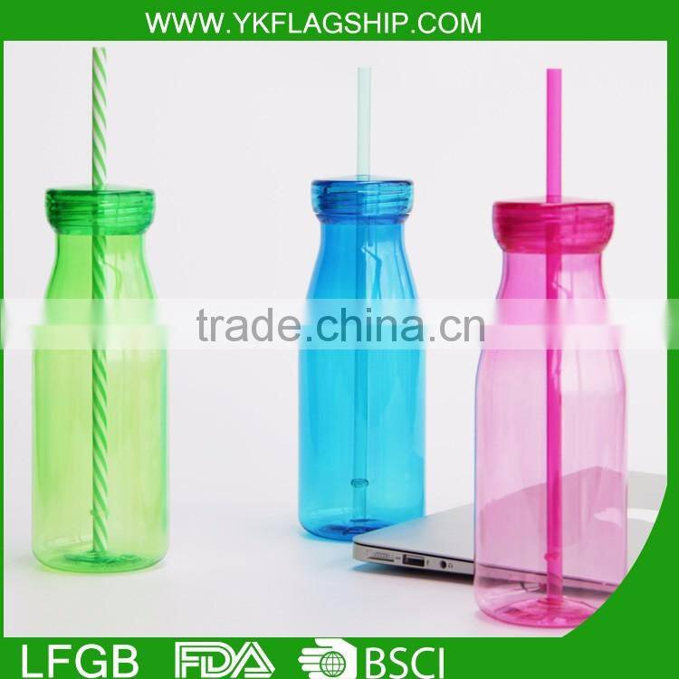 600ml joyshaker water bottle cheap logo printed BPA free Tritan water bottle