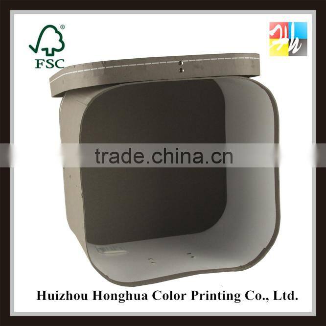 Korean style supplier of packing paper box storage box with lid
