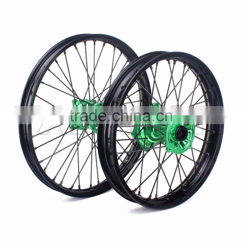 TARAZON brand high strength spoke wheels suit for kawasaki dirtbike