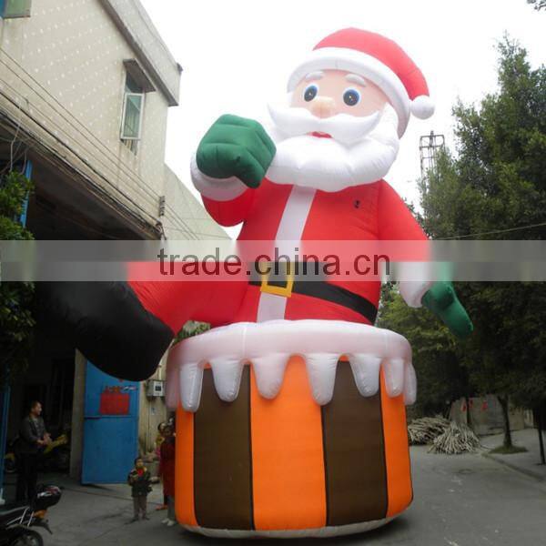 hot sale inflatable christmas santa claus / santa claus inflatable for inflatable santa decoration