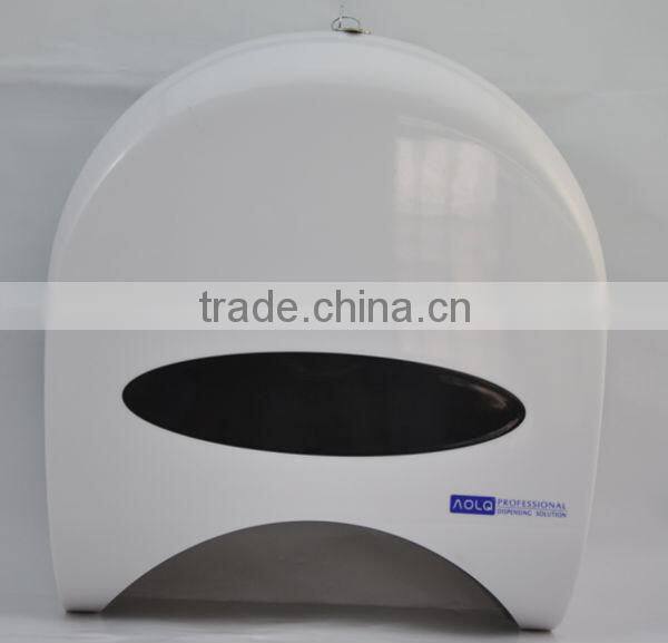 Plastic toilet paper roll holder in ABS