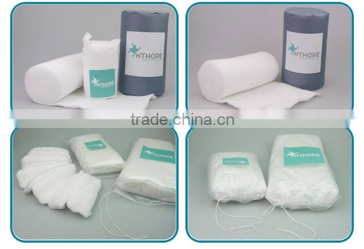 medical packaging absorbent cotton wool roll