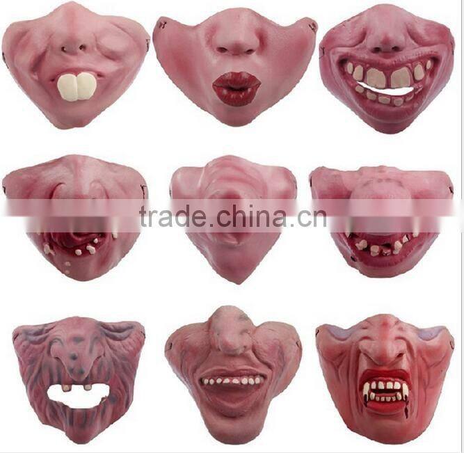 wholesale sets, props and costumes Pumpkin lantern mask Human skeleton for 2016 Halloween night