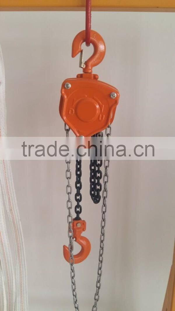 Lifting equipment pulley hand pullying chain hoist