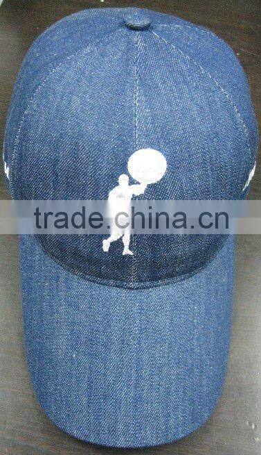 Cotton Denim Golf Cap Hat
