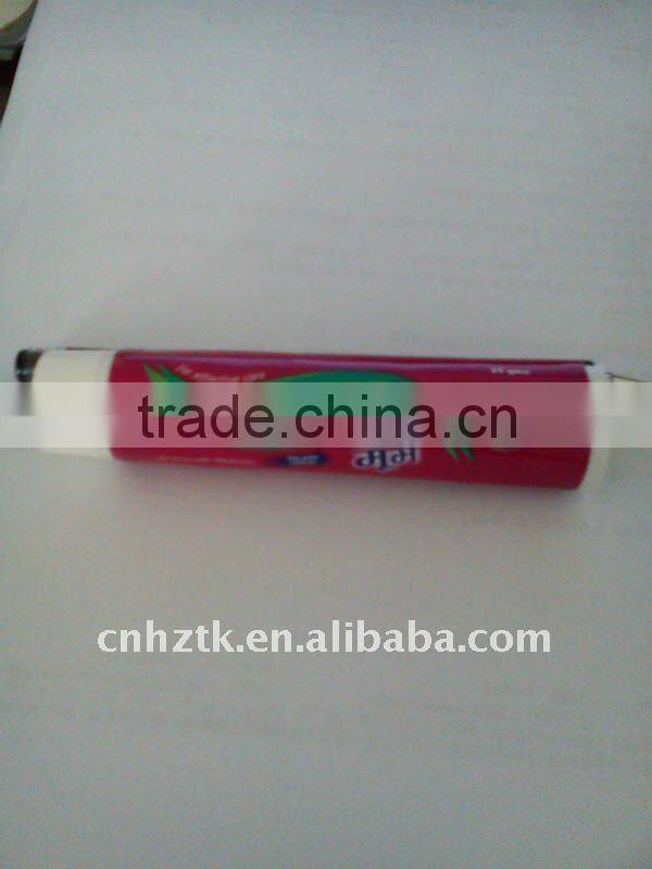 various cosmetic laminated tubes