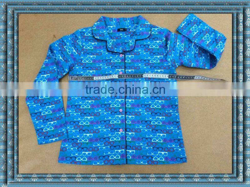 SENIOR GIRL FLANNEL PJ SET