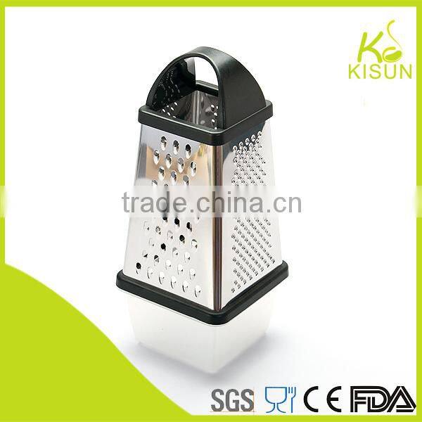 Plastic 2-in-1 Cheese Grater & Lemon Zester Grater