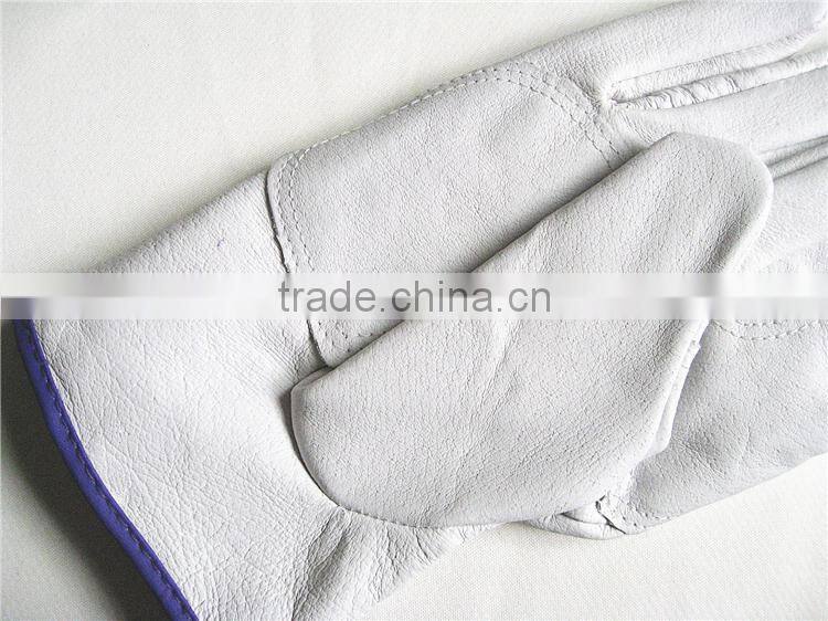 Pigskin Grade A/B Double Palm Thin Leather Glove