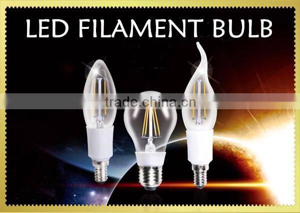 high wattage led filament candle bulb