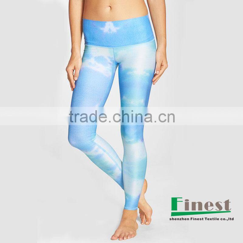 Ladies sexy tight pants colorful tight yoga leggings