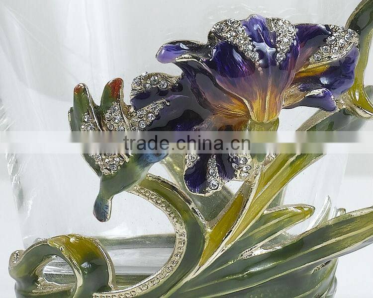 Iris coffee cups set for home/hotel/bar decoration wedding gift