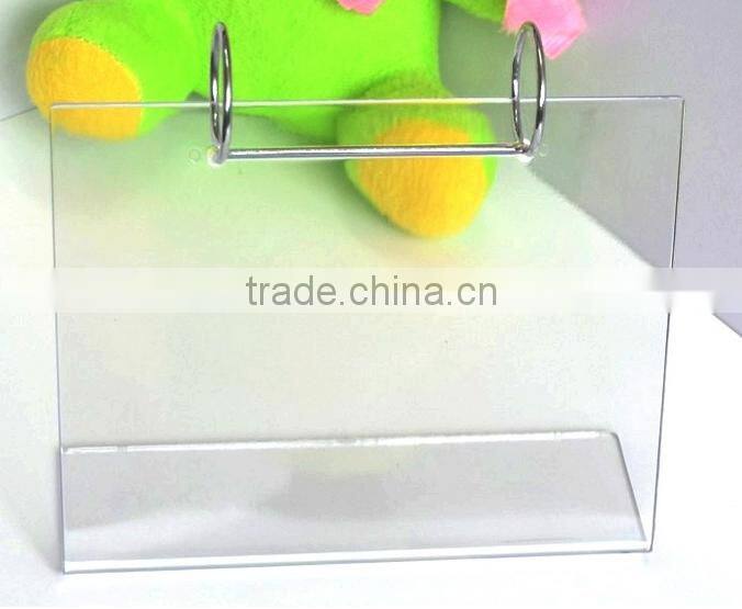 2016 promotional gift acrylic calendar stands calendar