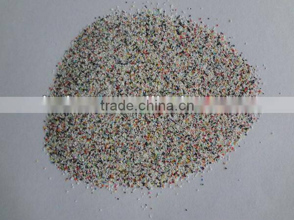 Plastic abrasive for blast machine