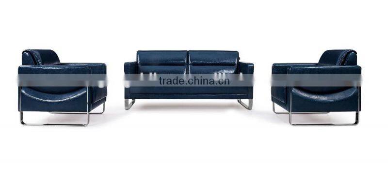 Comfortable Sectional sofa fabric sofa green color for office G-336