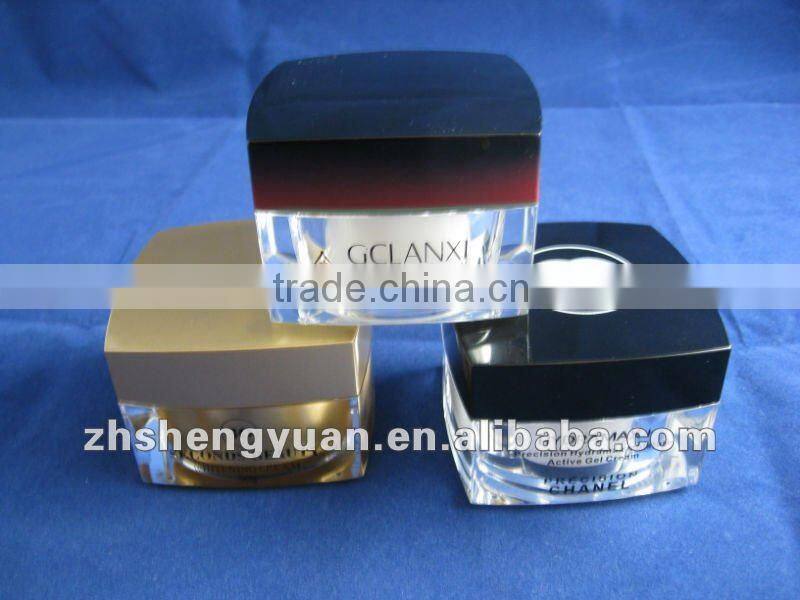 2012 hot selling cosmetic jar container