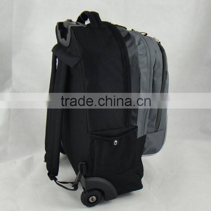 Durable Wheeled Backpack Travel Rolling Backpack