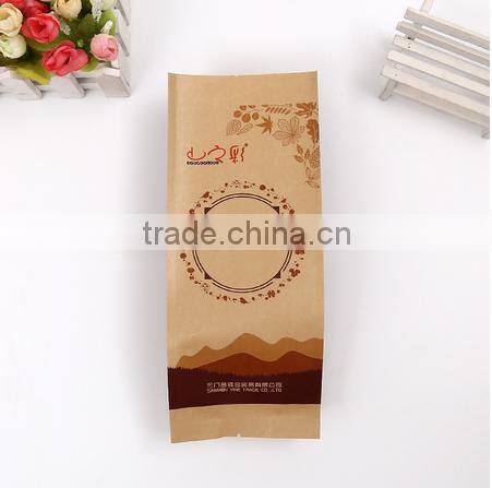 moisture proof kraft paper bag for snack