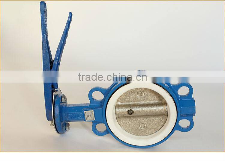 Cast Iron Gear Operated Manual Wafer Butterfly Valves