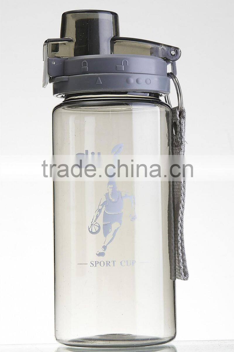 cheap price promotional plastic water bottle with press button