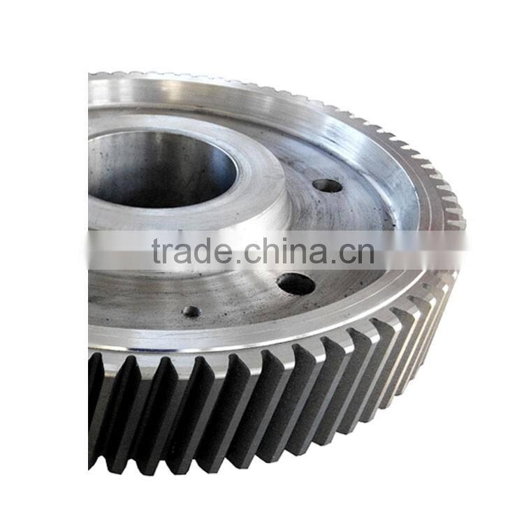 ISO9001 helical gear for winch