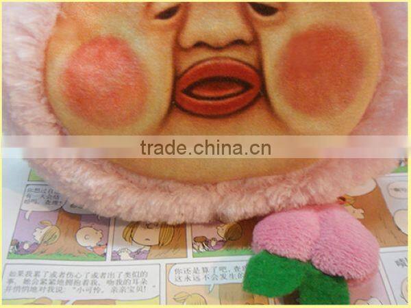 2014 Hot Selling Popular Lovely Fart Peach Jun Coin Wallet Wholesale ZTCW-0003