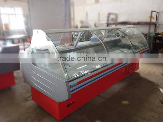 cold deli showcase with ASPERA Compressor