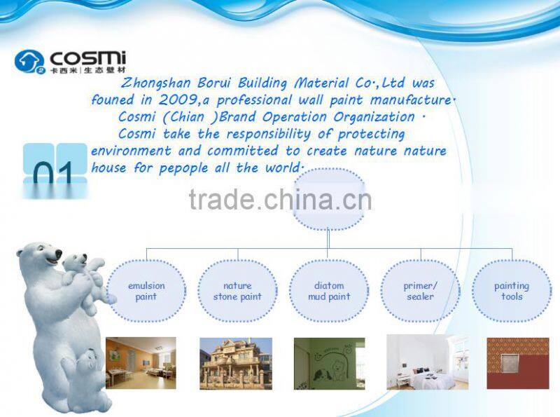 Granite stone paint Environmental stone art paint for exterior