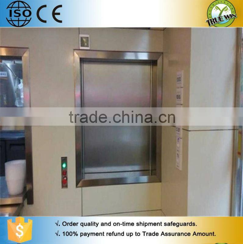 Mini home used food elevator dumbwaiter lift