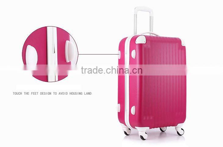travel trolley luggage suitcase,abs travel luggage,abs trolley bag