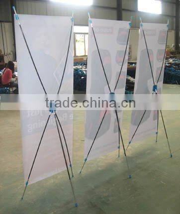 Advertising X tension vertical banner stand retractable banner stands