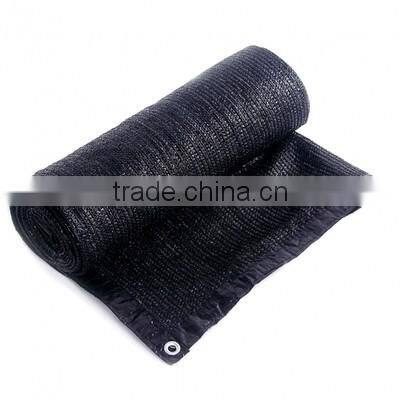 Heavy Duty 10'x 22' Black Mesh Tarp, 6 oz. / 70% Shade ,Black Mesh Tarps - Sun Shade Covers