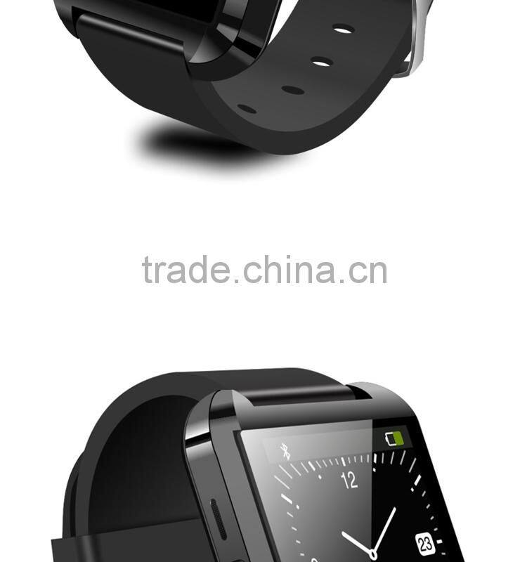 Cheapest touch screen u8 smart watch, phone calling smart bluetooth watch, bluetooth smart watch u8 for iPhone