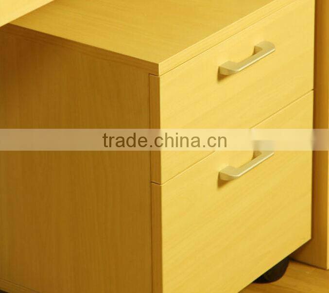 55 High quality wooden computer table with shelf for promotion
