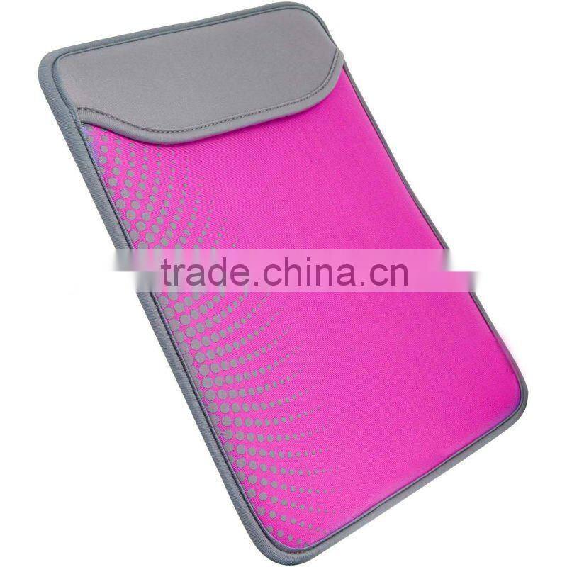 Blue Neoprene Case For Ipad2 and The New Ipad