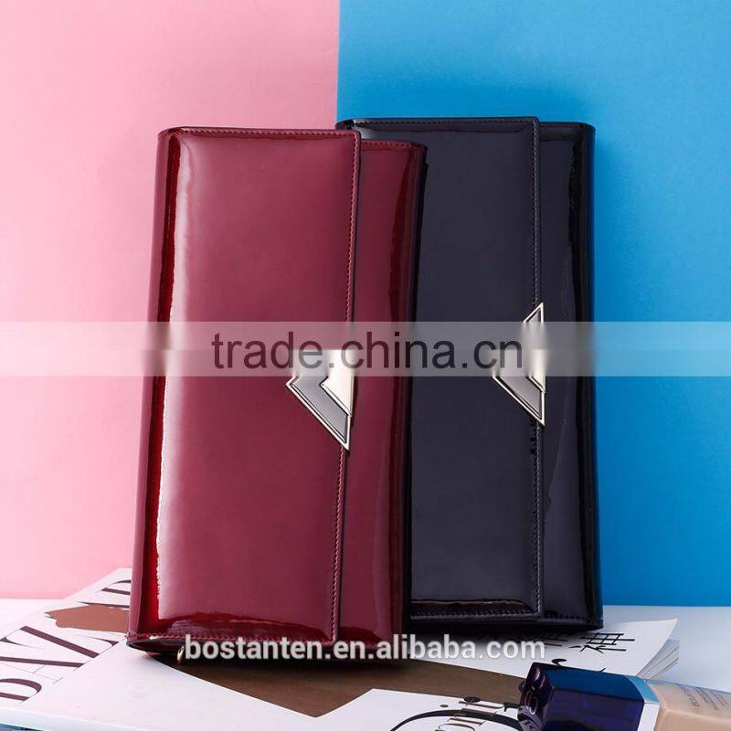 luxury brand woman wallet genuine leather hand purse for sale