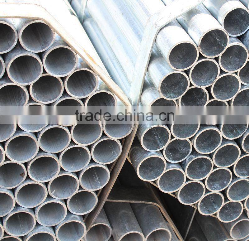 hot-dip galvanized Steel GI Pipe Price For Metal Building Materials