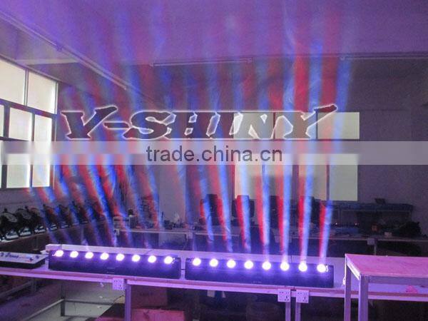 rgbw quad-color 8x10w cree bar stage light