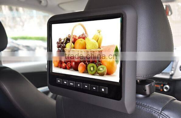New 7 inch car headrest mount portable dvd player