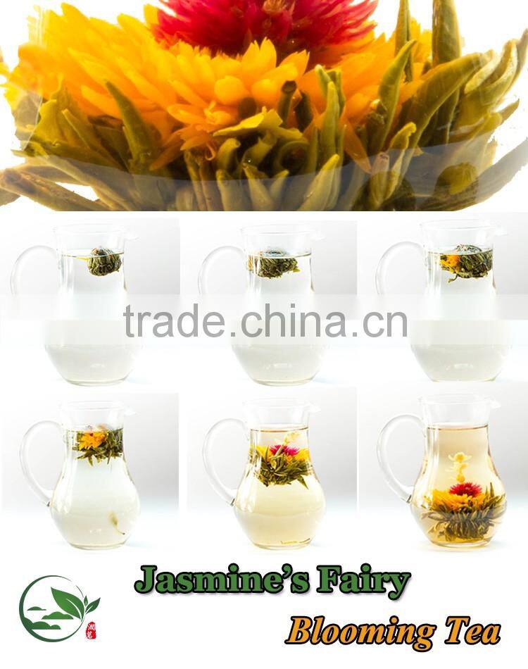 Mo Li Xian Zi Jasmine's Fairy Green Blooming Tea EU STANDARD