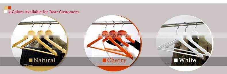 Custom wooden fashion hangers