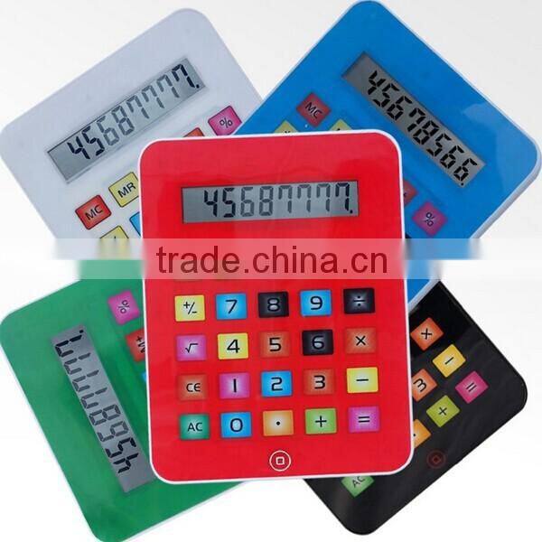 Fashion touch screen ipad shape big calculator