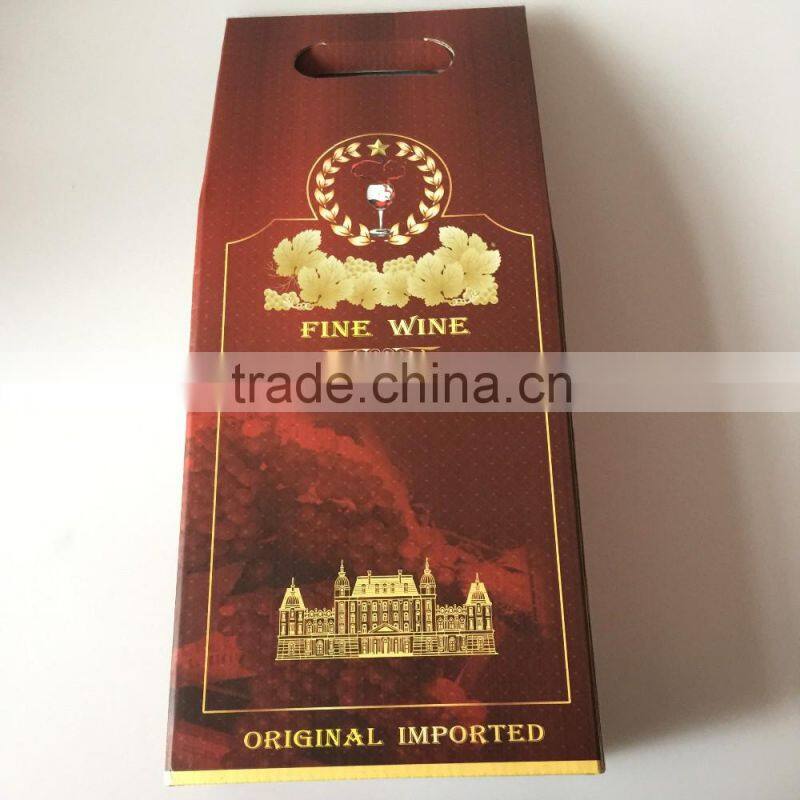 Corrugated wine box packaging